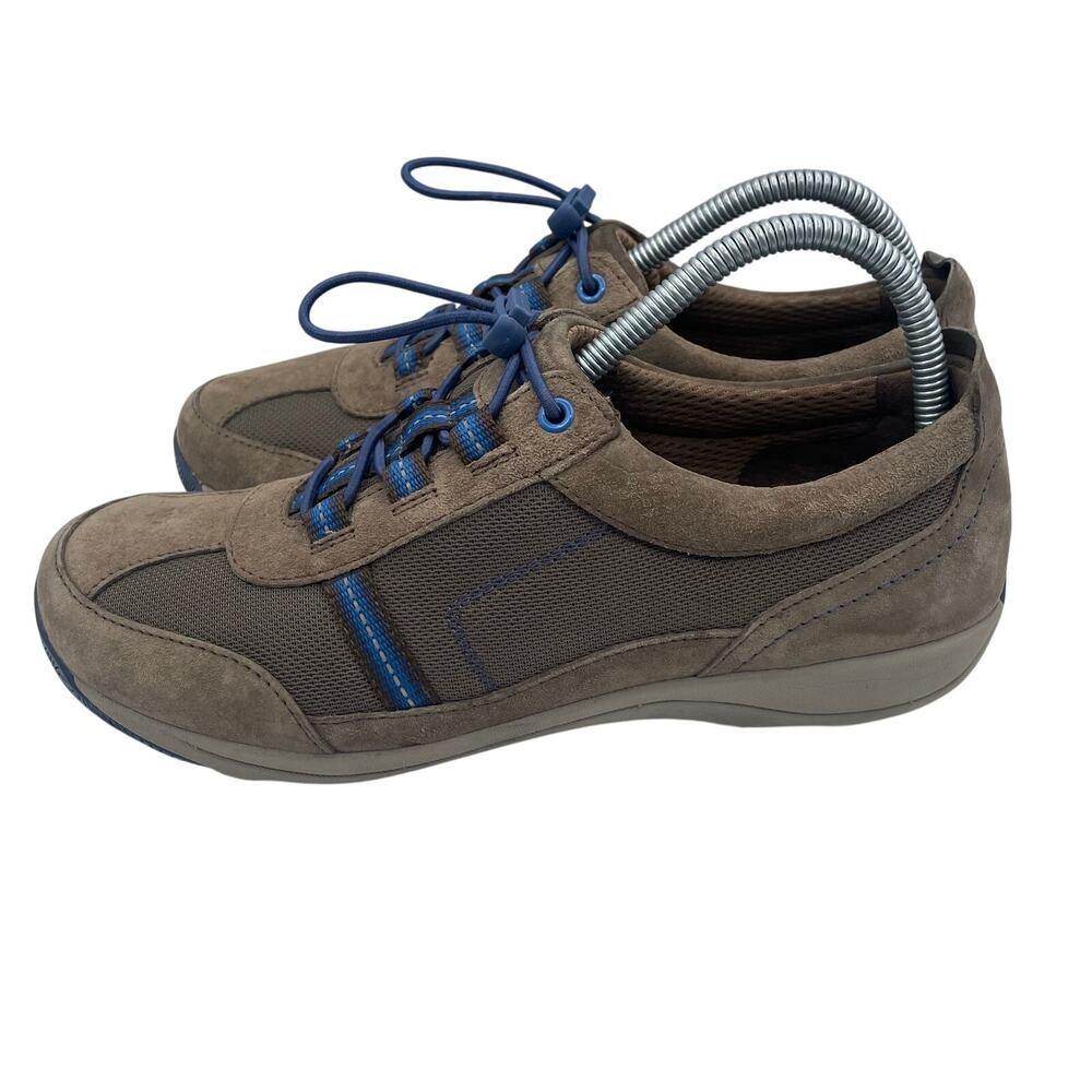 Dansko Helen Brown Suede Shoes Comfort Active Outdoors Womens 39 8.5 9
